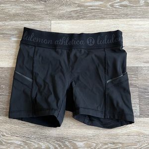 Black lululemon spandex